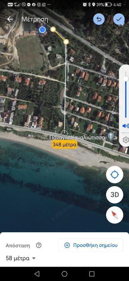 Nikitas Apartment Kanali  Bagian luar foto